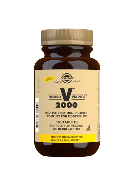 Solgar - VM-2000 Multi-Nutrient (180 Tabs)